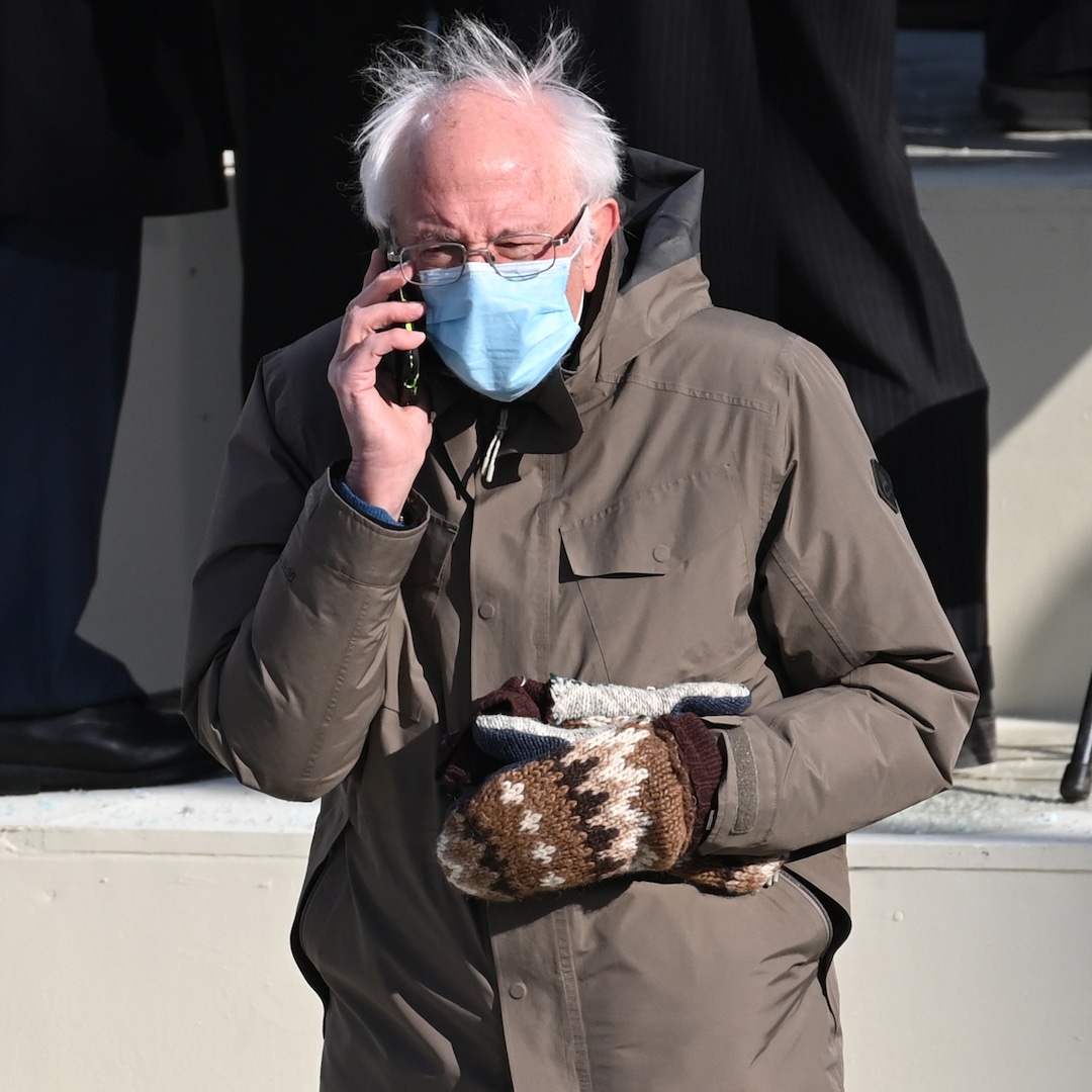 Bernie Sanders is unsurprisingly unimpressed by the thrill on his mittens
